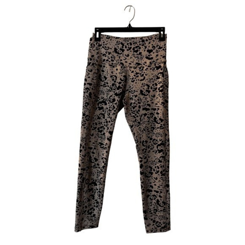 LegEnd Women's Leggings Medium Cheetah Leopard Print High Rise Pockets Athletic